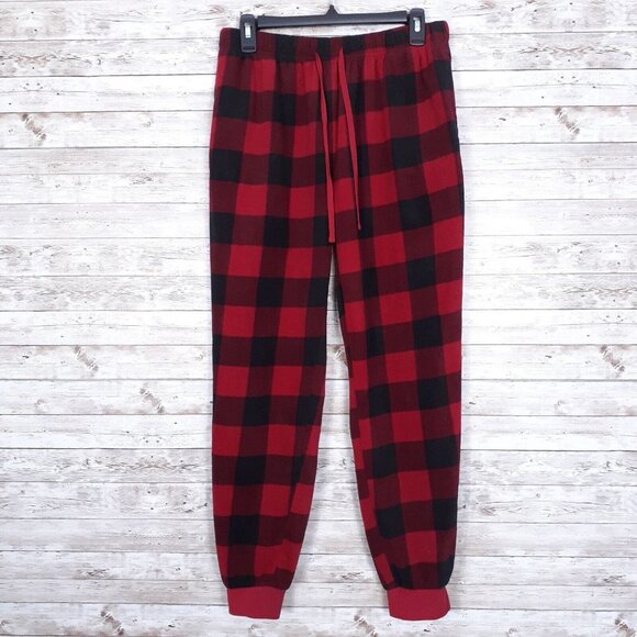 North Pole Other - North Pole Womens Fleece Pajama Bottoms M Buffalo Plaid 747